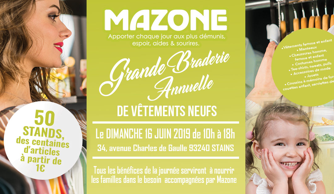 Braderie annuelle de Stains 2019