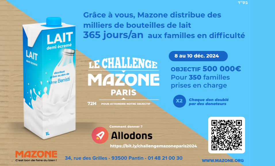 Le Challenge Mazone Paris 2024